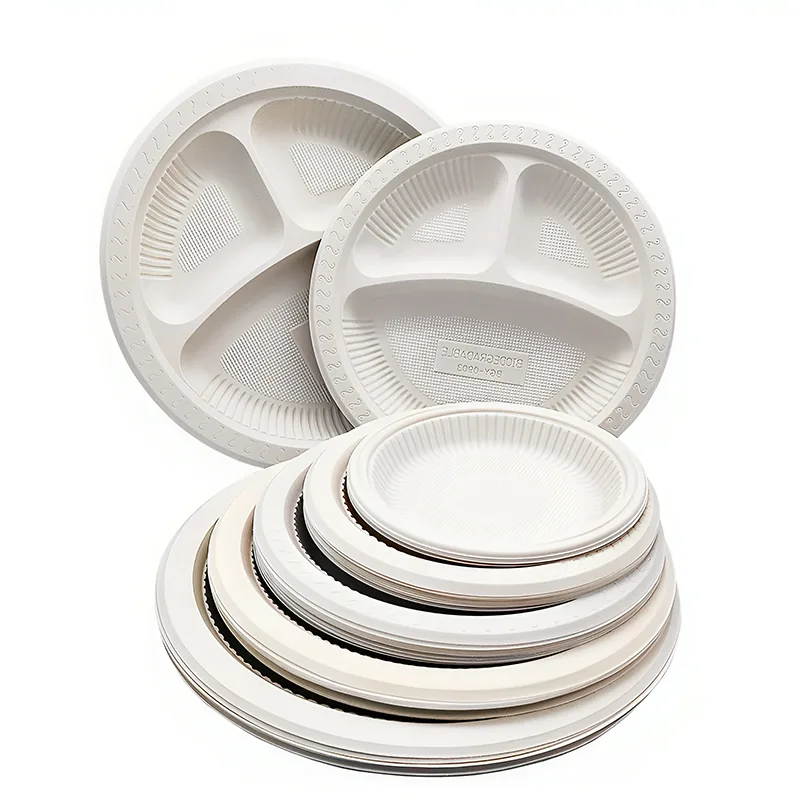 7inch Disposable Cornstarch Biodegradable Plate