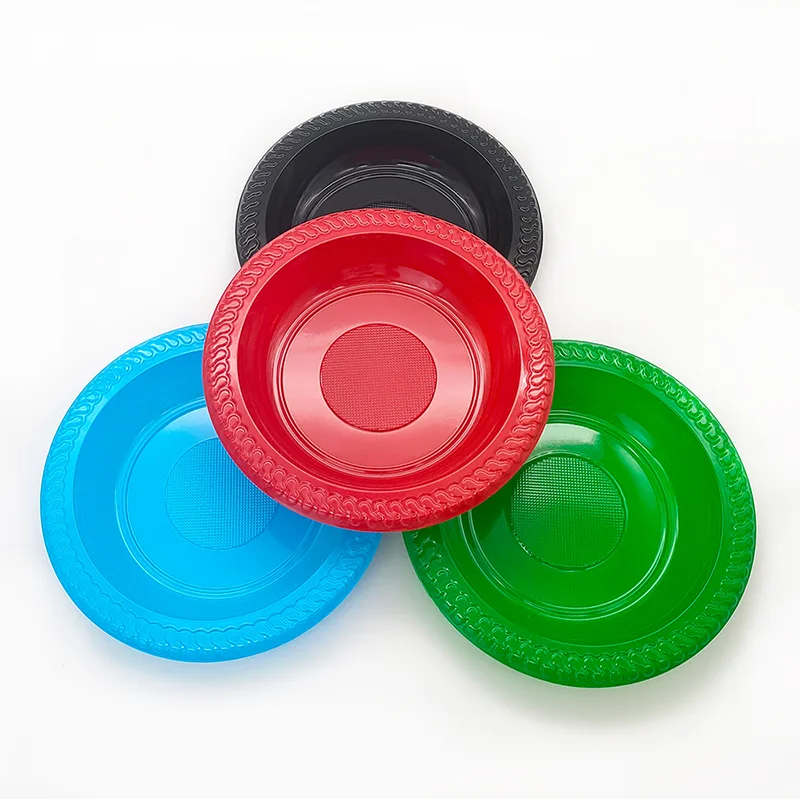 7inch Peanut-patterned Plastic Bowl