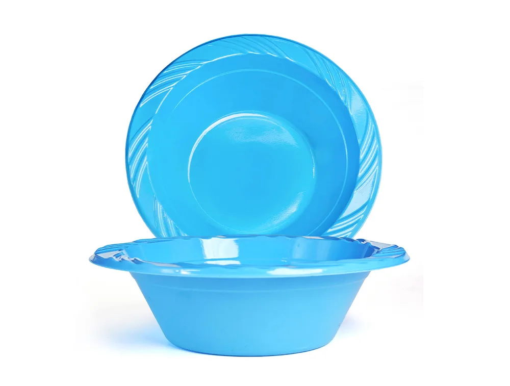 10inch 3-compartment Disposable Round Plastic Plate